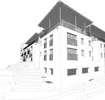 Moderne Neubauwohnung im Dachgeschoss – zentral in Eging am See!