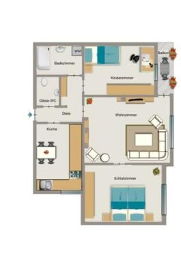 Foto - 3.5 Zimmer Etagenwohnung zur Miete in Herten