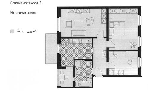Foto - Erdgeschoßwohnung in Dresden zur Miete