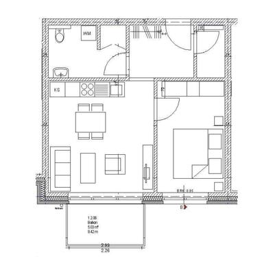 Foto - 2 Zimmer Etagenwohnung zur Miete in Papenburg