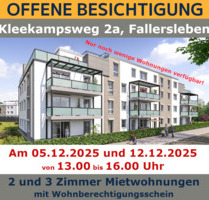 3 Zimmer Neubauwohnungen zur Miete Fallersleben -WBS erforderlich - Wolfsburg Ehmen