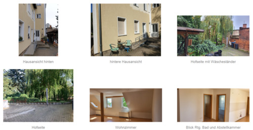 Foto - 2 Zimmer Dachgeschoßwohnung zur Miete in Sandersdorf-Brehna