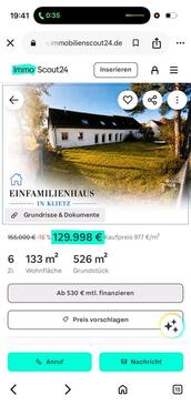 Foto - Einfamilien Haus - 130.000,00&nbsp;EUR Kaufpreis, ca.&nbsp; 140,00&nbsp;m&sup2;