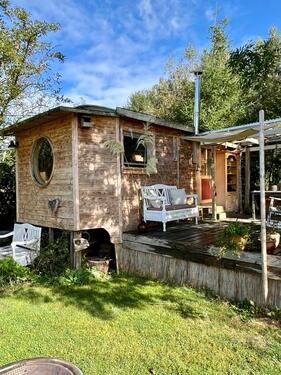 Foto - Tinyhouse-Urlaub mit Hund Ferienhaus Ferienwohnung Gästehaus