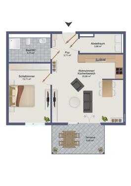 Foto - Etagenwohnung in Kappeln