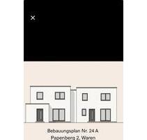 DHH 4ZKB Wohnung Erstbezug - 1.000,00&nbsp;EUR Kaltmiete, ca.&nbsp; 140,00&nbsp;m&sup2; in Waren (Müritz) (PLZ: 17192)