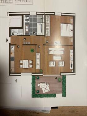 Foto - 2-Zimmer Wohnung Sülz am Beethovenpark mit Tiefgaragenstellplatz