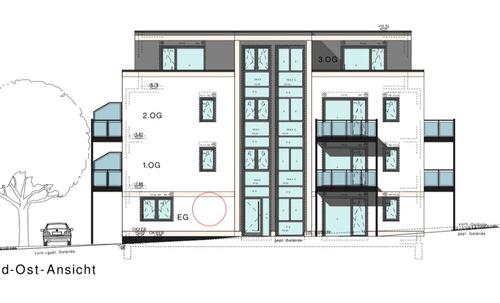 Foto - 2ZKB Neubau Wohnung 74 m² in Altenbauna zu vermieten
