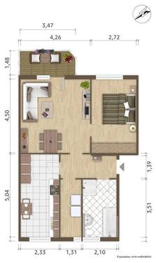Foto - Etagenwohnung zur Miete in Hoyerswerda