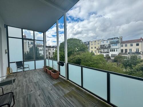 Foto - Stilvolle 90 m² Altbauwhg mit großem Balkon und EBK im Fesenfeld
