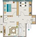 Foto - 2.5 Zimmer Dachgeschoßwohnung zur Miete in Castrop-Rauxel