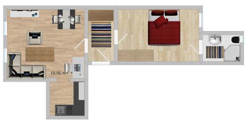 Foto - 2 Zimmer Etagenwohnung zur Miete in Meißen