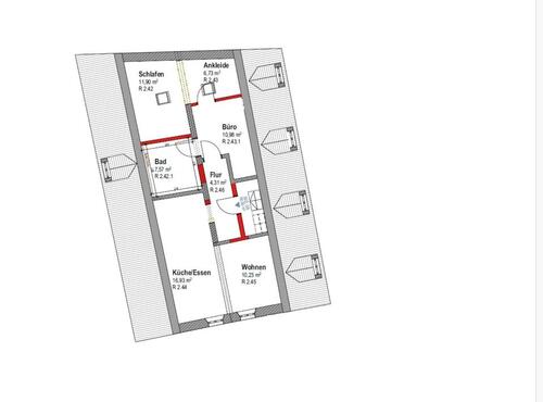 Foto - 3 Zimmer Etagenwohnung zur Miete in Amberg