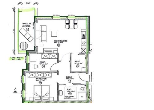 Foto - 3 Zimmer Etagenwohnung zur Miete in Cloppenburg