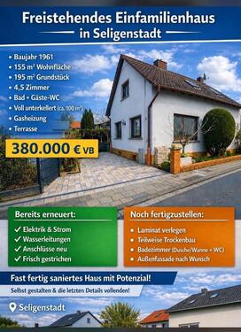 Foto - EFH top lage in seligenstadt - 380.000,00&nbsp;EUR Kaufpreis, ca.&nbsp; 155,00&nbsp;m&sup2;