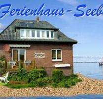 Ferienhaus Seeblick im Nordsee-Bad Dangast mit Hund beim Strand - Varel
