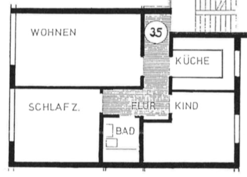 Foto - 3-Zimmer-Wohnung im Herzen der Nordstadt