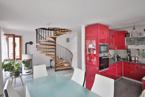 Foto - Maisonettewohnung - 5 Zimmer, Balkon, Pelletofen & 2 TG-Plätze