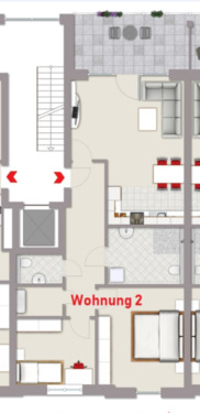 Foto - 3 Zimmer Etagenwohnung zur Miete in Rhede