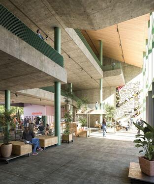 Foto - Helles Arbeitsplätze-Büro in der Potsdam Innenstadt