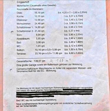 Foto - 5 Zimmer Erdgeschoßwohnung zum Kaufen in Biberach an der Riß