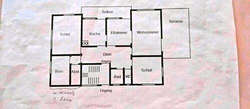 Foto - 5 Zimmer Erdgeschoßwohnung in Biberach an der Riß