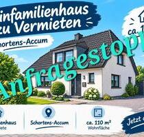 Einfamilienhaus zu Vermieten - 920,00&nbsp;EUR Kaltmiete, ca.&nbsp; 110,00&nbsp;m&sup2; in Schortens (PLZ: 26419)