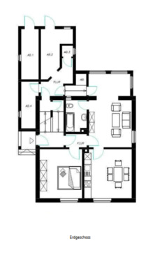 Foto - Erdgeschosswohnung mit großem Garten – zentral in 59067 Hamm