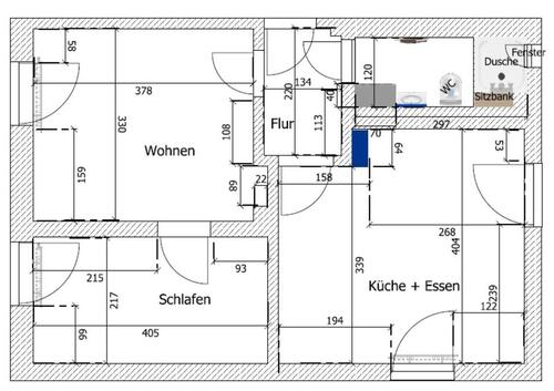 Foto - 2 Zimmer Etagenwohnung in Bad Lauchstädt