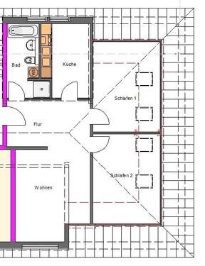 Foto - 3-Raumwohnung Erstbezug nach Sanierung