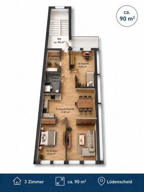 Foto - Attraktive 3-Zimmer-Eigentumswohnung oder Kapitalanlage