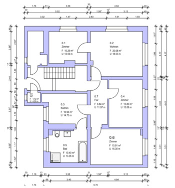Foto - 4 Zimmer Etagenwohnung zur Miete in Wittenberg Lutherstadt
