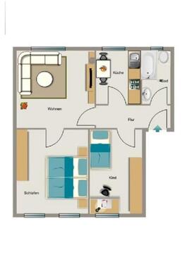 Foto - 3.5 Zimmer Etagenwohnung zur Miete in Neukirchen-Vluyn