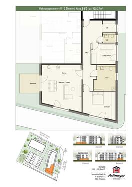 Foto - Erdgeschoßwohnung in Osnabrück zur Miete