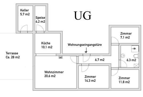 Foto - Wohnung nach Kernsanierung zu vermieten