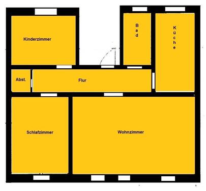 Foto - 3 Zimmer Etagenwohnung zur Miete in Altenburg