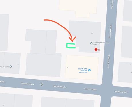 Foto - vermiete Parkplatz Außenstellplatz in der Mönchseestraße 99