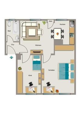 Foto - 3.5 Zimmer Etagenwohnung zur Miete in Essen