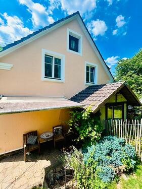 Foto - Siegtalblick und Baugrundstück: EFH modernisiert und besonders