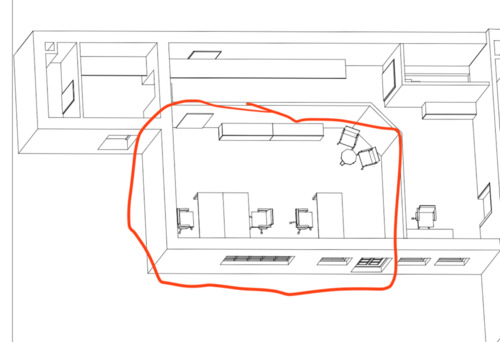 Foto - Ladenähnliches StudioBüro im ruhigen Rückgebäude - Maxvorstadt
