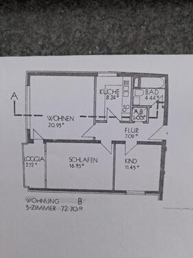 Foto - 3-Zi-Whg. - 73 m² - Hannover, Odenwaldstr.5 - OHNE Makler !