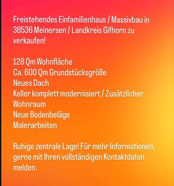 Foto - Schönes Einfamilienhaus Modernisiert in 38536 MeinersenGifhorn