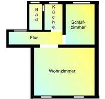 2-Raum im Zentrum - 249,00&nbsp;EUR Kaltmiete, ca.&nbsp; 49,00&nbsp;m&sup2; in Schmölln (PLZ: 04626)