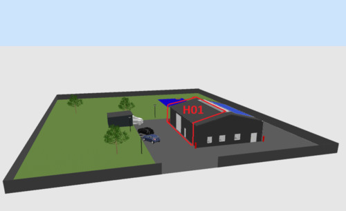 Foto - Vermiete Lagerhalle Gewerbehalle Werkstatt Garage Hochregal