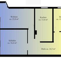 Wohnen am Markt - 395,00&nbsp;EUR Kaltmiete, ca.&nbsp; 79,00&nbsp;m&sup2; in Schmölln (PLZ: 04626)