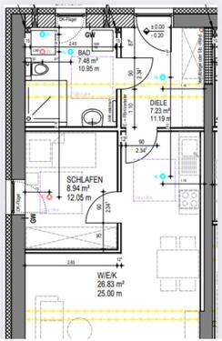 Foto - 2 Zimmer Erdgeschoßwohnung in Wald