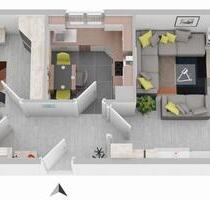 Modernisierte, helle 2-Zimmer Wohnung zu vermieten - Waldsassen