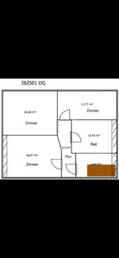 Foto - 2-Raumwohnung mit 60qm in Teterow
