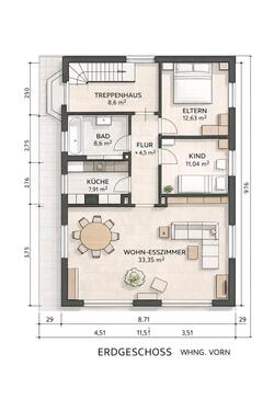 Foto - 3 Zimmer Wohnung 78qm Nutzhorner Straße