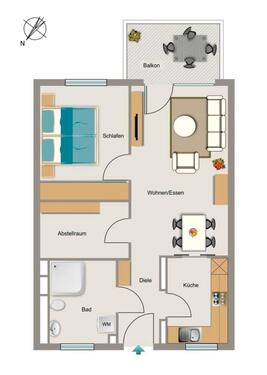 Foto - Etagenwohnung zur Miete in Bochum